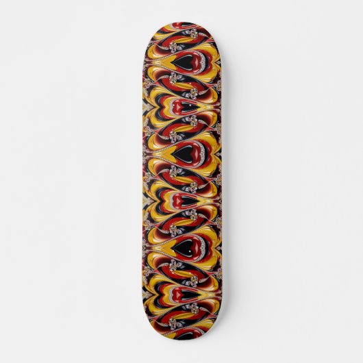 Skateboard avec Belge Colors Design (Devant)