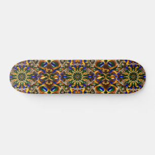Skateboard avec Brésil Coloris Design