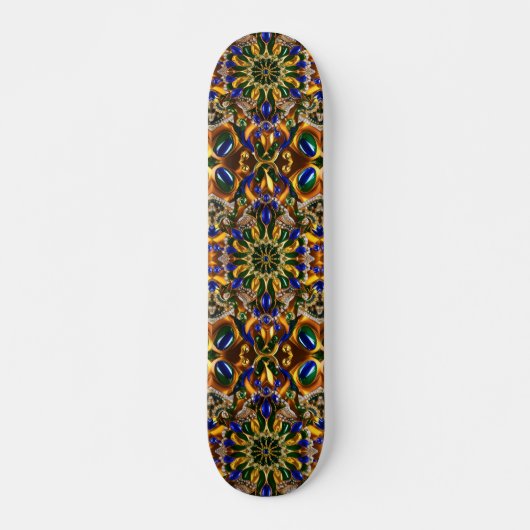 Skateboard avec Brésil Coloris Design (Devant)