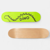 Skateboard avec dinosaures. (Horz)