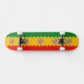 Skateboard avec drapeau de Los Angeles City (Horz)