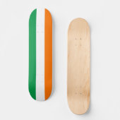 Skateboard avec drapeau d'Irlande (Recto)