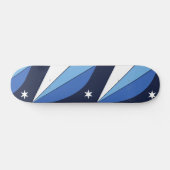 Skateboard avec le drapeau de Columbia, Caroline d (Horz)