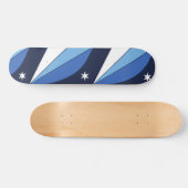 Skateboard avec le drapeau de Columbia, Caroline d (Horz)