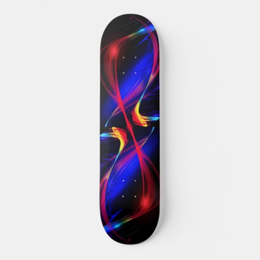 Skateboard avec lumières colorées (Recto)