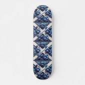 Skateboard avec Scottish Thistles Design (Devant)