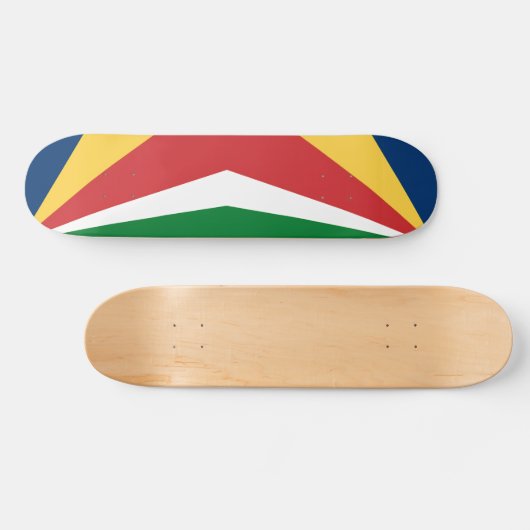 Skateboard avec Seychelles Colour Design (Horz)