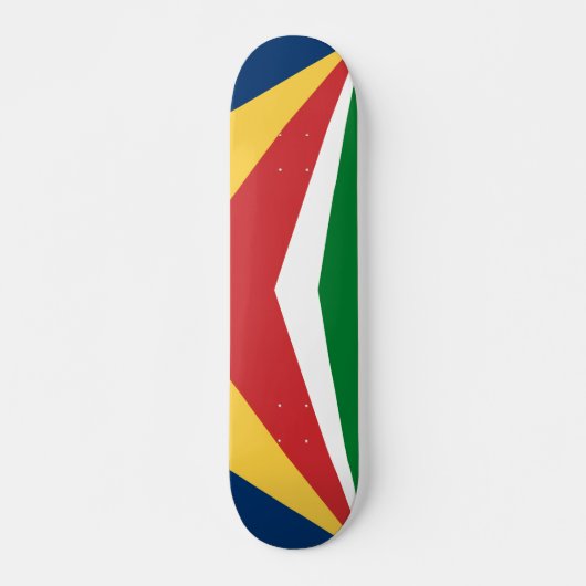 Skateboard avec Seychelles Colour Design (Devant)