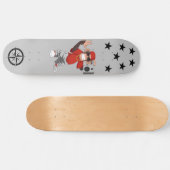 Skateboard Avec un singe créatif et beau (Horz)