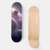 Skateboard Aventure Cosmique : Conception de Planche à Roulet (Recto)