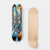 Skateboard Aventures extrêmes (Recto)
