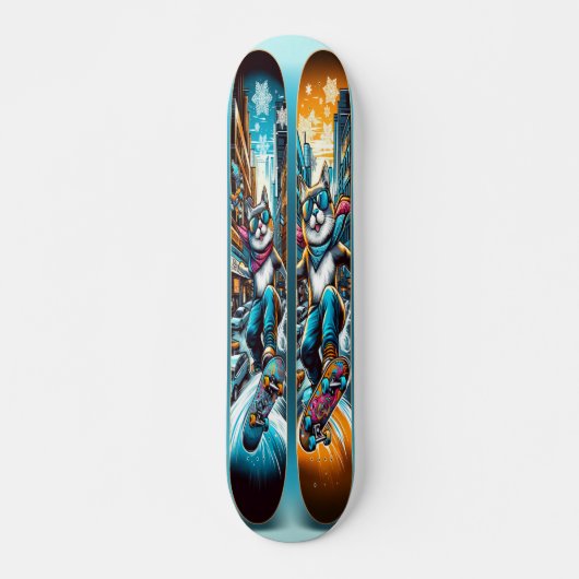 Skateboard Aventures extrêmes (Devant)
