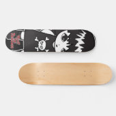 Skateboard Avertissement Princesse (Horz)