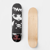 Skateboard Avertissement Princesse (Recto)