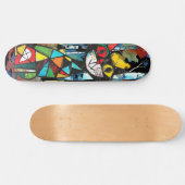 Skateboard Avoir Une Journée Abstraite Kinda (Horz)