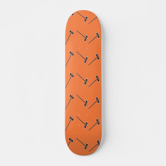 Skateboard Axe orange (Devant)