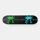 Skateboard axolotl (Horz)
