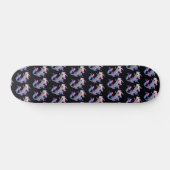 Skateboard Axolotl coloré (Horz)