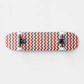 Skateboard Aztec Chevron Zigzag Stripe Motif 2 (Horz)