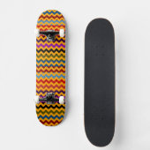Skateboard Aztec Chevron Zigzag Stripe Motif 5 (Recto)