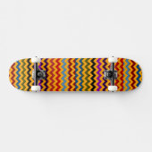 Skateboard Aztec Chevron Zigzag Stripe Motif 5 (Horz)