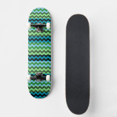 Skateboard Aztec Chevron Zigzag Stripe Motif 6 (Recto)