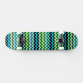 Skateboard Aztec Chevron Zigzag Stripe Motif 6 (Horz)
