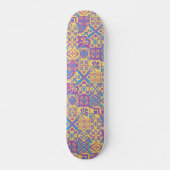 Skateboard Aztec Espagnol Carrelage Méditerranéen Ski (Devant)