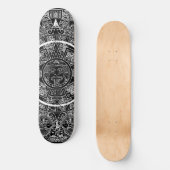 Skateboard Aztec mexicain Soleil Pierre Maya Calendrier 3 (Recto)