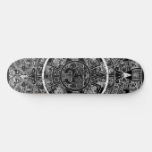 Skateboard Aztec mexicain Soleil Pierre Maya Calendrier 3 (Horz)