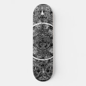 Skateboard Aztec mexicain Soleil Pierre Maya Calendrier 3 (Recto)