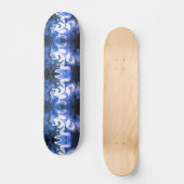 Skateboard azul con blanco (Recto)