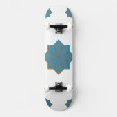 Skateboard Azure and Ember Star (Recto)