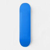 Skateboard Azure Solid Color Personnaliser It (Recto)