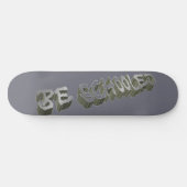 Skateboard B Gris-blanc (Horz)