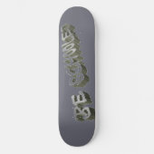 Skateboard B Gris-blanc (Recto)