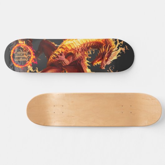 Skateboard *~* Bague de feu AP88 Élément Fierce Dragon (Horz)