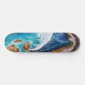 Skateboard Baie De Roaring À Nugget Point (Horz)