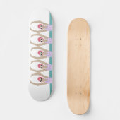 Skateboard Baigneurs artistiques | Synchro nage Design Art (Recto)