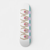 Skateboard Baigneurs artistiques | Synchro nage Design Art (Devant)