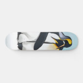 Skateboard Baisers d'amour de pingouin (Horz)
