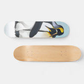 Skateboard Baisers d'amour de pingouin (Horz)