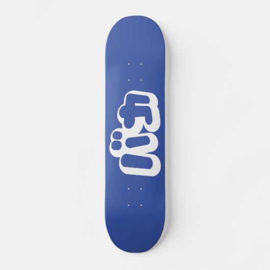 Skateboard BAKA カ ~ Fool en japonais Katakana (Recto)