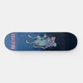 Skateboard Bakeneko - Japonais Yokai Cat (Horz)