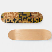 Skateboard BaKuba africain (Horz)