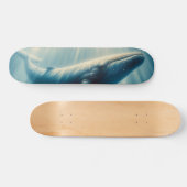Skateboard baleine côtière/marine (Horz)