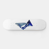 Skateboard baleine de l'espace (Horz)
