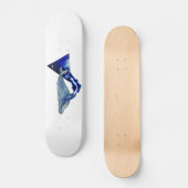 Skateboard baleine de l'espace (Recto)