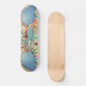 Skateboard Baleine d'un bon temps (Recto)