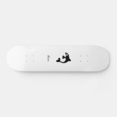 Skateboard Baleine mignonne d'orque (Horz)